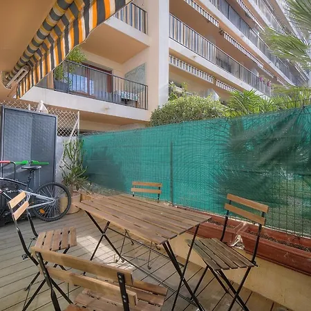 Immogroom - New - Renovated Studio With Terrace Daire Cannes