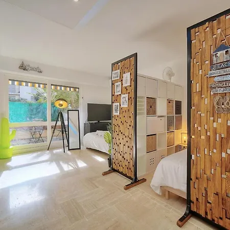 Daire Immogroom - New - Renovated Studio With Terrace Cannes
